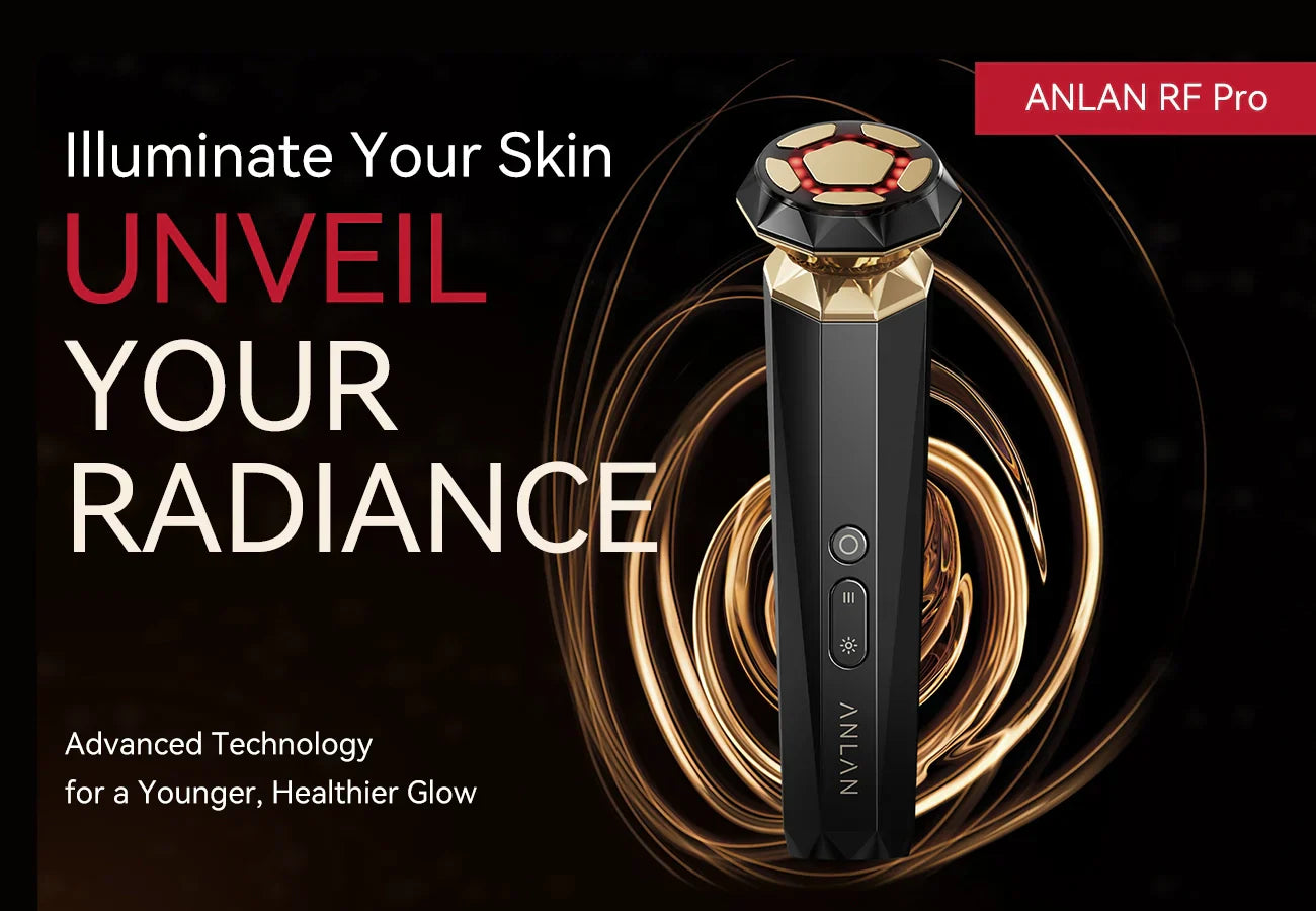 Why can the skin be significantly improved after using ANLAN RF Pro for 60 days?