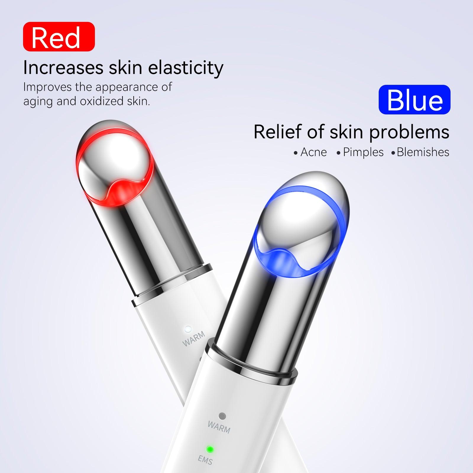 red and blue mode
