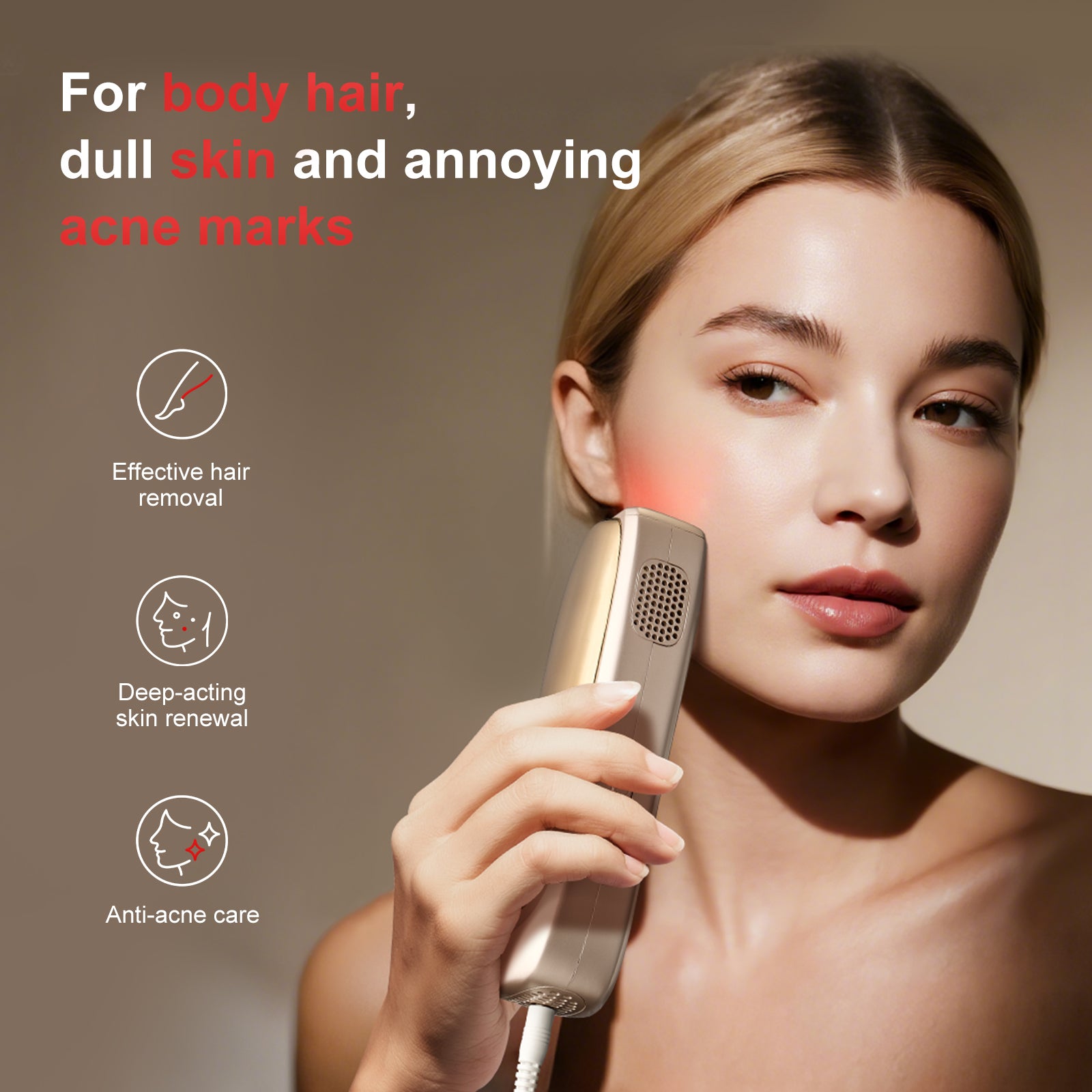 IPL hair removal device T75S 【European Standards】