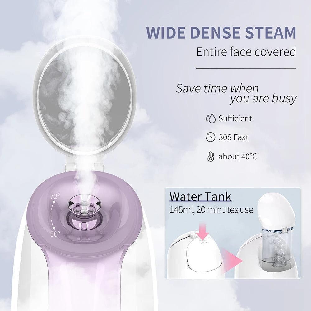 wide dense steam