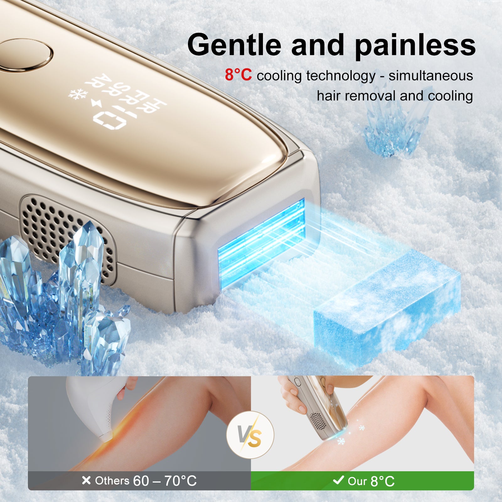 IPL hair removal device T75S 【European Standards】